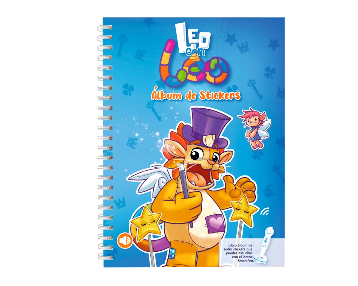 Álbum físico Leo con Leo con ilustraciones originales en español e inglés
