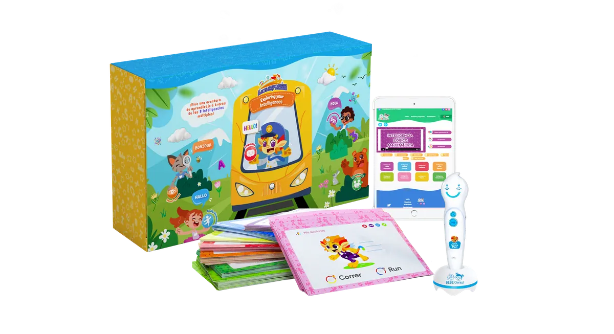 Kit completo Expreso de Leo con maletín, Smartpen y 252 Smartcards