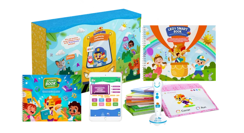 Kit Inteligencias Múltiples de Bebé Genial con Smart Book y Activity Book